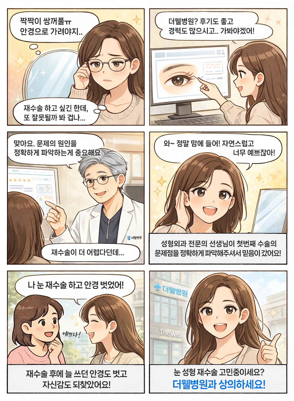 수원더웰병원 영통성형외과 쌍꺼풀재수술 쌍꺼풀수술 눈성형외과추천 눈성형